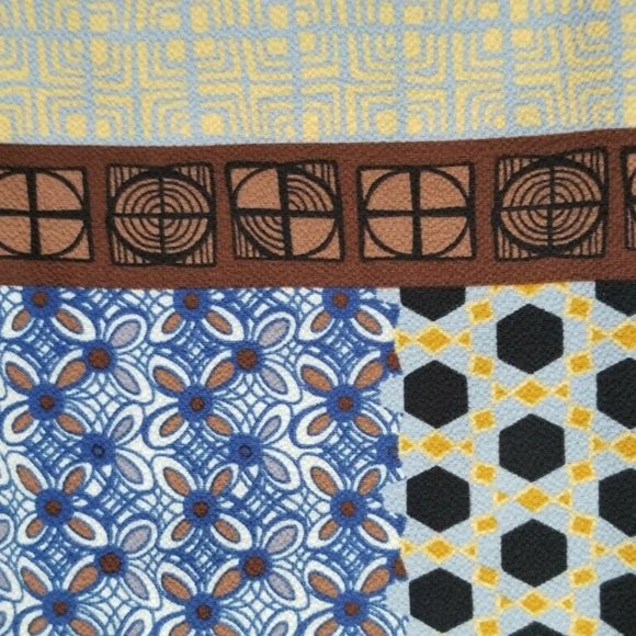 KimiKa Made Baroque Tribal Faux Suede Shift Tunic Dress Sz S - Picture 3 of 8